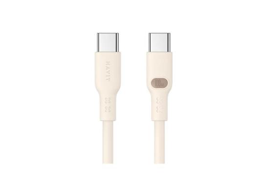 HAVIT CB6284 USB-C TO USB-C SILICONE WIRE CABLE 2.0M